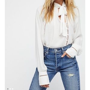 🌸Free People Roam Wild Blouse